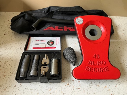 Alko caravan wheel lock - wheel,