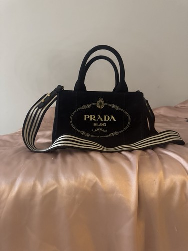 Authentic prada canapa black - authentic,