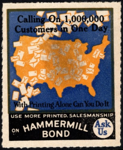 Vintage poster stamp - poster,
