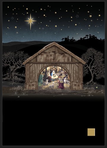 Bug art christmas card - christmas,
