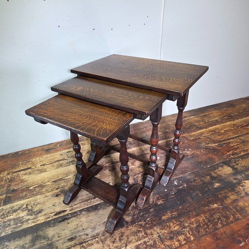 Antique english nest - english,