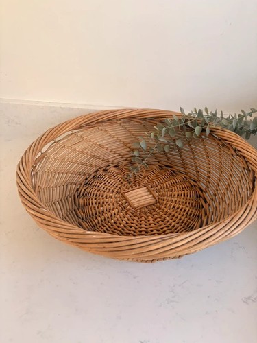 Vintage willow rattan wicker