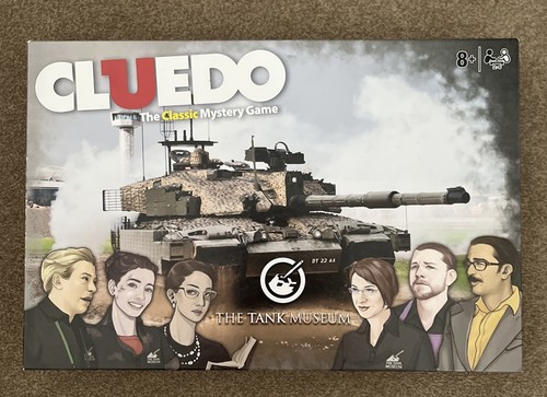 Hasbro cluedo the tank museum - hasbro,