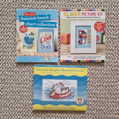 Cross stitch kits bundle - stitch,