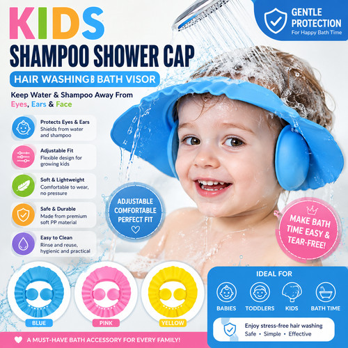 Baby shower cap - cap, shampoo