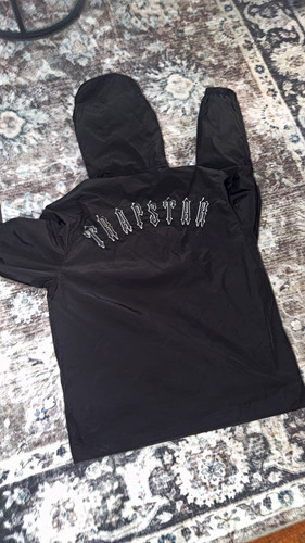 Men black hooded - hooded, zip