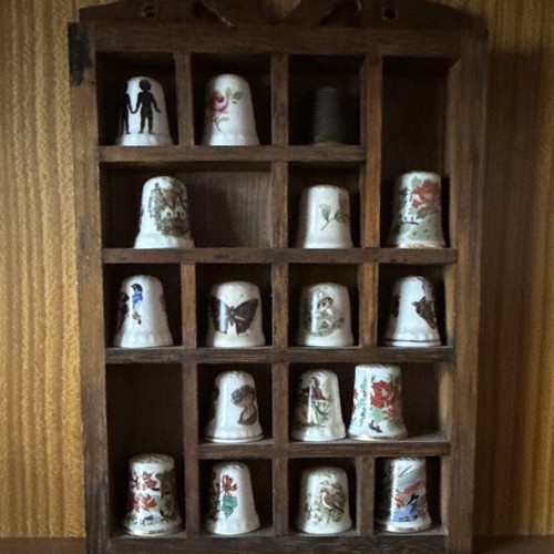 Wooden wall mounted thimble - wall-mounted,
