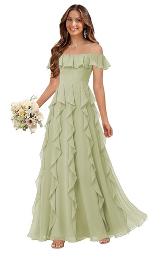 Chiffon ruffles off - chiffon,
