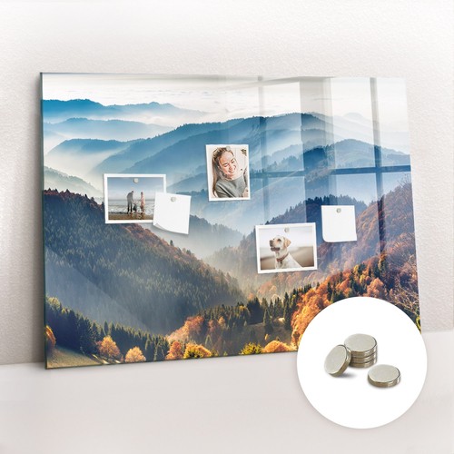 Home memo board glass panel - home,