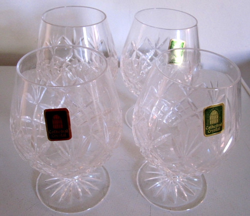 Set cathedral crystal - of,