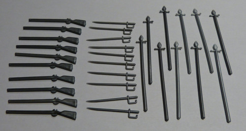 Timpo toys sabers guns - timpo,