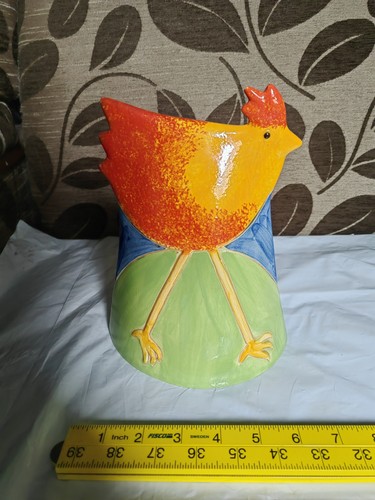 Easter decoration ceramic - decoration, hen