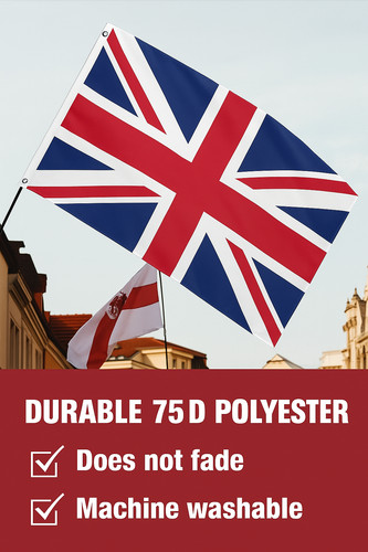 Union jack flag 5ft - union,