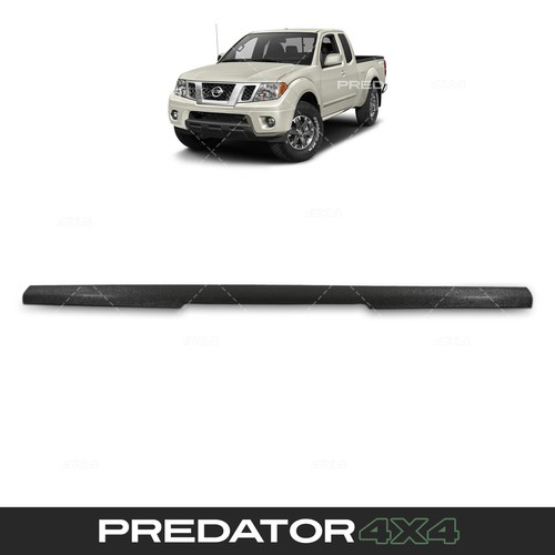 Black tailgate trim cover - black,