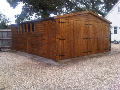 20x16 13mm timber - garage,