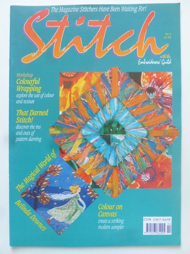 Stitch with the - stitch,