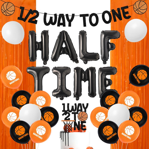 Basketball half birthday - basketball,