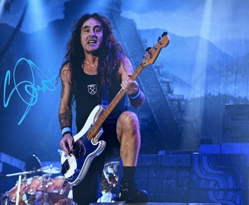 Steve harris signed - -,