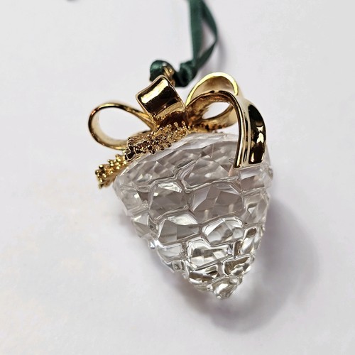 Swarovski crystal pinecone - swarovski,