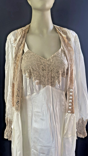 Vintage peignoir robe - peignoir,