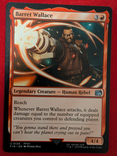 Barret wallace regular nm - wallace,