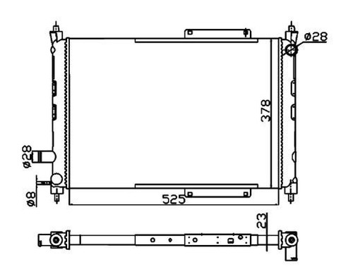 Nrf radiator for rover gti - radiator,