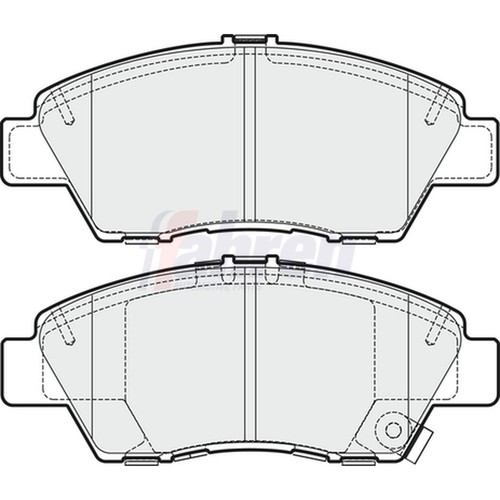 Brake pads set - for, cr-z