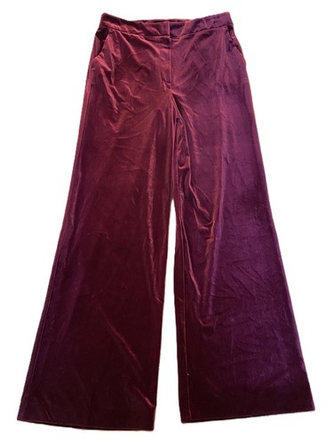 Woman velvet wide leg - woman,