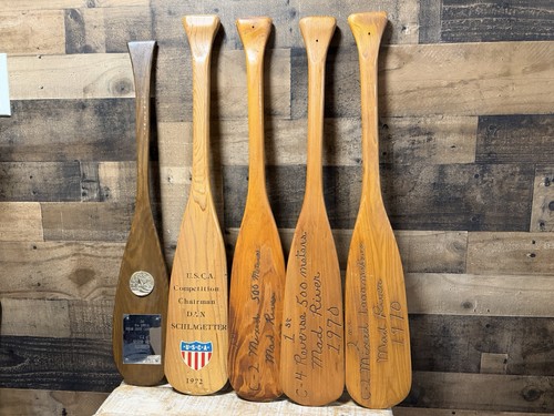 Lot vintage canoe race - of, 5