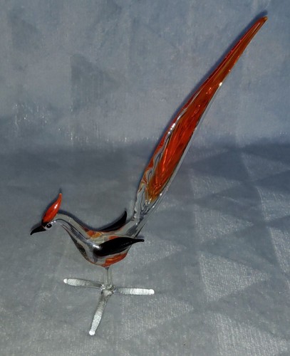 Murano style glass pheasant - murano,