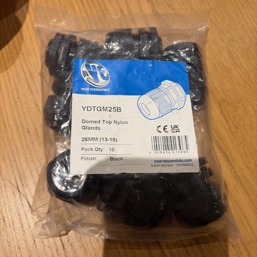Ydtgm25b 25mm domed - top, nylon