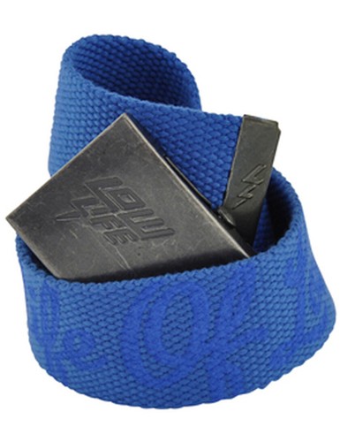 Strapped printed webbing belt - strapped,