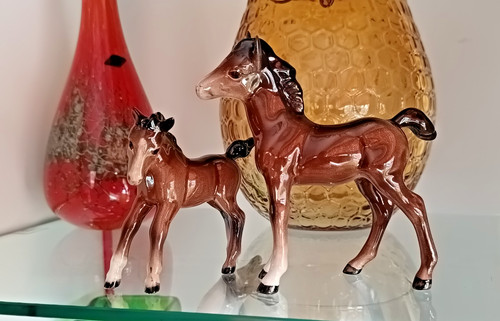 Vintage beswick horse foal - beswick,