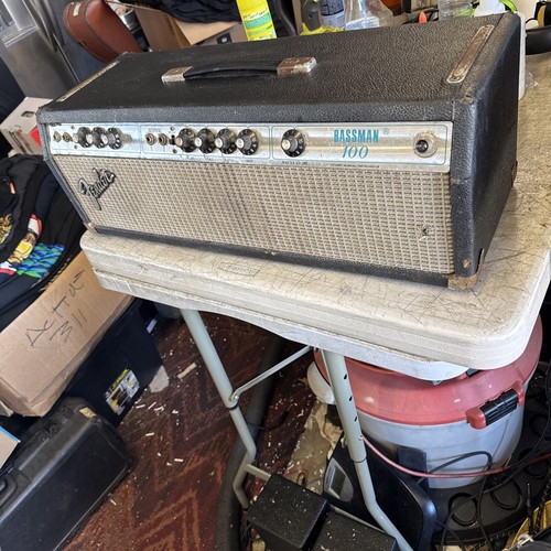 1976 fender bassman - bassman, 100