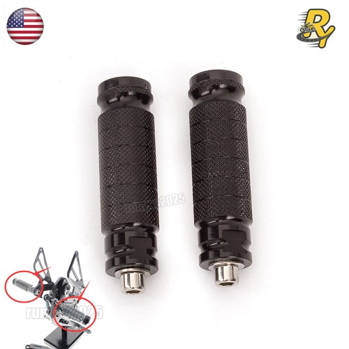 Cnc black motorcycle - motorcycle, pegs