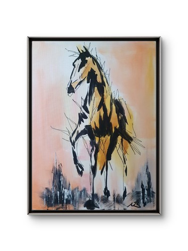 Original acrylic painting - original,