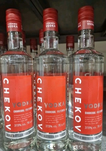 Chekov triple distilled vodka - distilled,