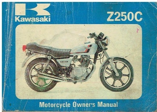 Kawasaki z250c original 1979 - kawasaki,