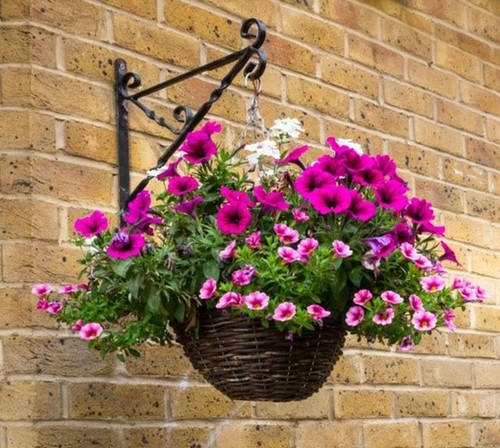 Rattan hanging basket - rattan,