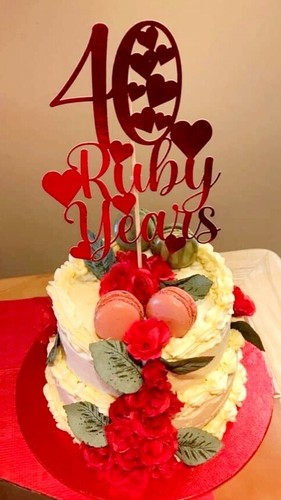 Ruby wedding anniversary - ruby,