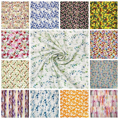 Viscose linen blend - viscose,