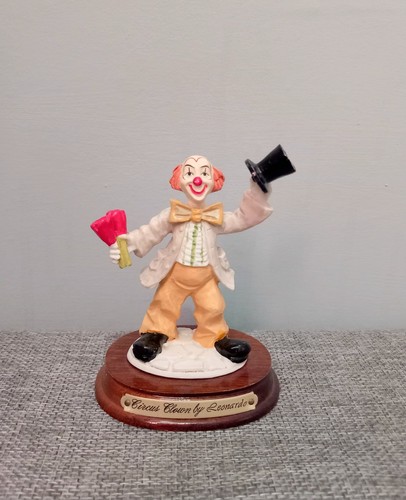 Vintage circus clown - vintage, figurine