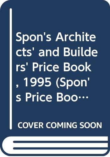 Spons architects price - spons,