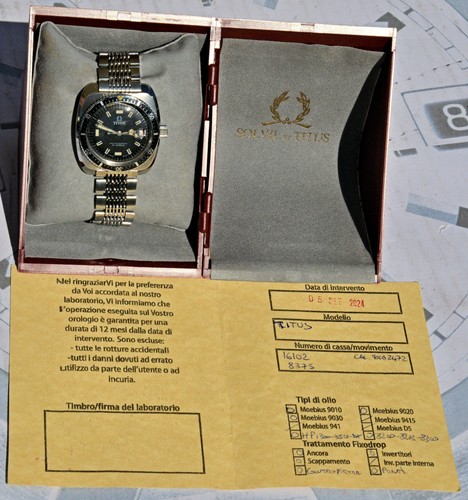 Titus calypsomatic 8375 diver - 8375,
