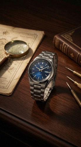 Seiko stunning blue - blue, dial