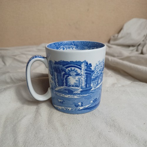 1994 spode blue italian mug - italian,