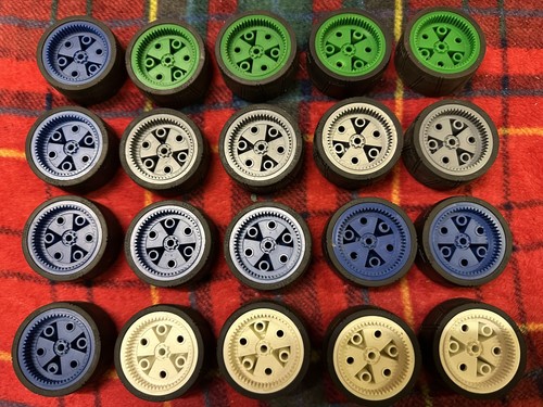 Meccano wheels and tyres 20 - meccano,