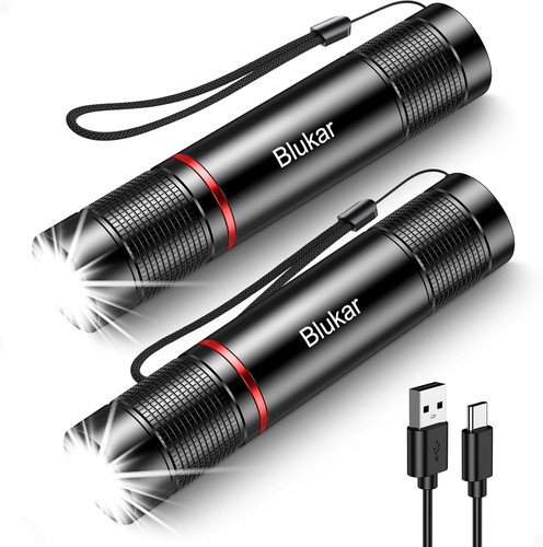 Blukar led torch rechargeable - blukar,