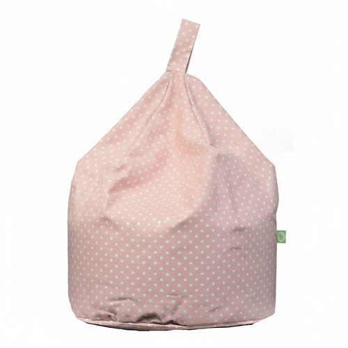 Kids pink spots bean - pink,