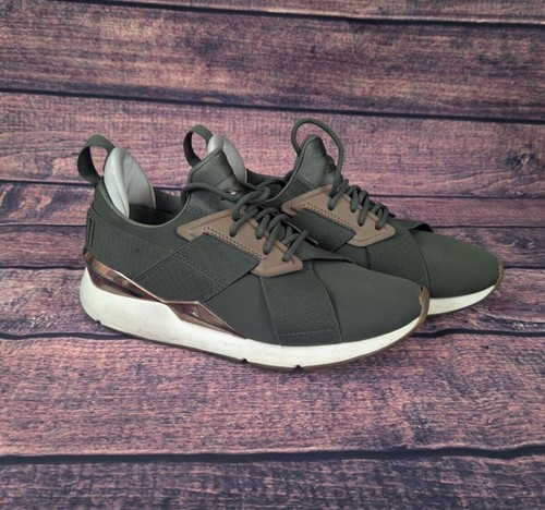 Puma green bronze muse metal - green,